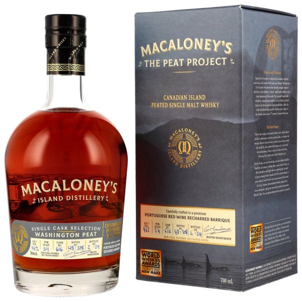Macaloney's - Peat Project - Portuguese Red Wine Recharred Barrique